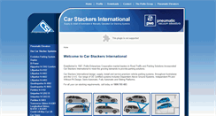 Desktop Screenshot of carstackers.com.au